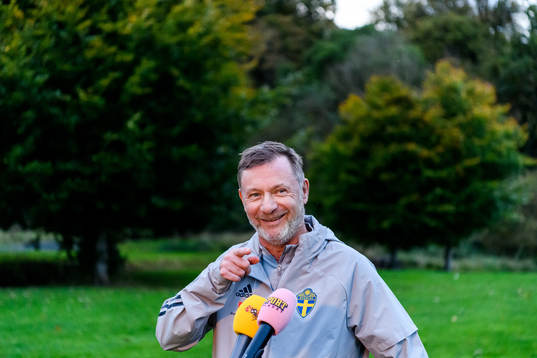Peter Gerhardsson, head coach of the Swedish women's
