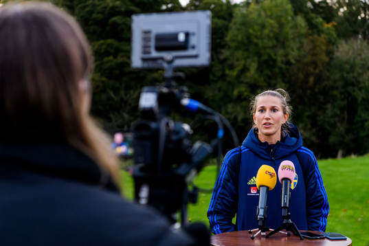 Emma Berglund of the Swedish women's national football team