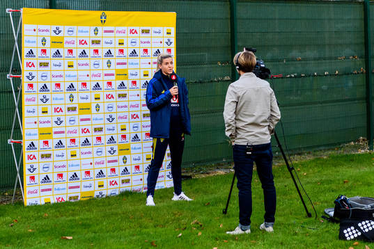 Olivia Schough of the Swedish women's national football