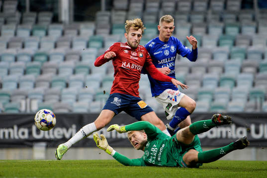 Örgrytes Jack Cooper Love oroar framför Trelleborgs