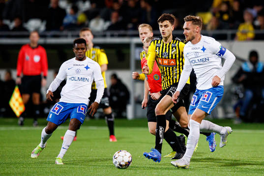 Häckens Alexander Jeremejeff och IFK Norrköpings Linus
