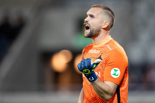 IFK Norrköpings målvakt Oscar Jansson