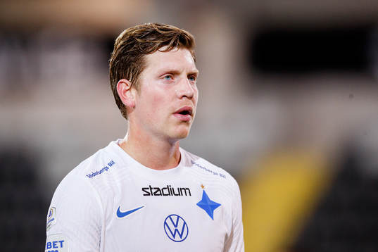 IFK Norrköpings Alexander Fransson deppar