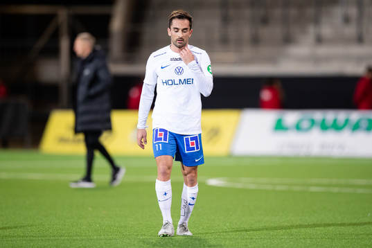 IFK Norrköpings Christopher Telo deppar