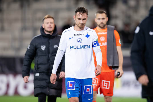 IFK Norrköpings Linus Wahlqvist deppar
