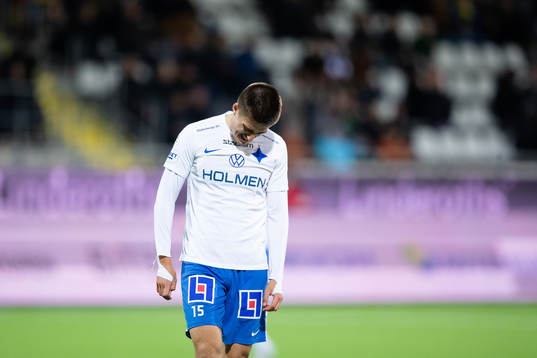 IFK Norrköpings Carl Björk deppar