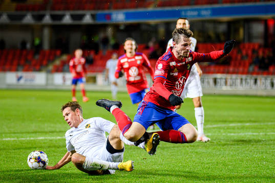 Vasalunds Philip Wiström och Östers Nicolas Mortensen