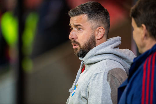Östers tränare Dennis Velic