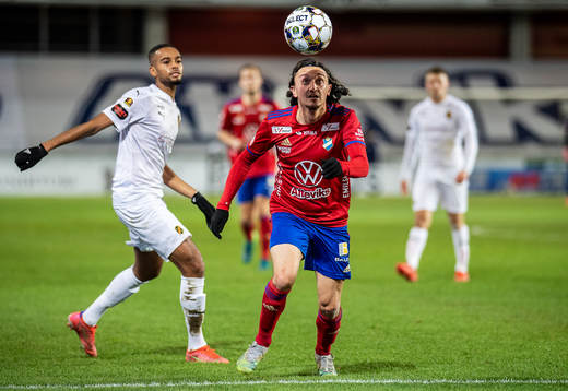 Vasalunds Alexander Andue och Östers Mattias Pavic