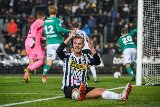 Landskronas Linus Olsson deppar