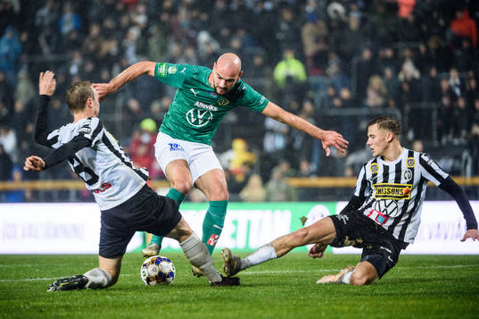 Jönköpings Perparim Beqaj mot Landskronas Måns Ekvall