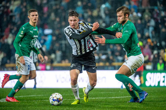 Landskronas Filip Olsson mot Jönköpings Marcus Degerlund