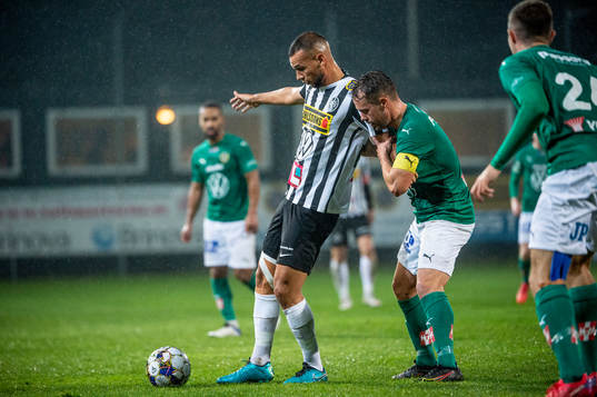 Landskronas Sumar Almadjed mot Jönköpings Fredric Fendrich