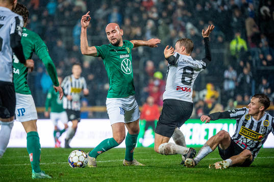 Jönköpings Perparim Beqaj mot Landskronas Måns Ekvall