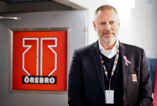 Porträtt på Örebro Hockeys VD Mikael Johansson
