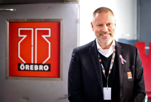 Porträtt på Örebro Hockeys VD Mikael Johansson