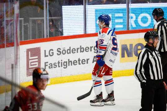 Oskarshamns David Quenneville lämnar isen