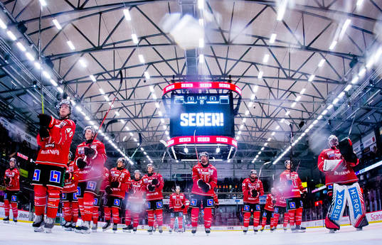under ishockeymatchen i SHL mellan Örebro och Oskarshamn