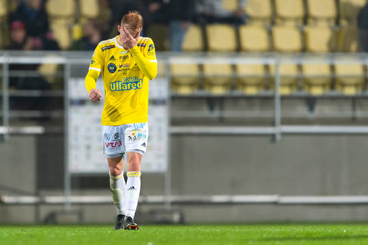 Falkenbergs Linus Borgström deppar