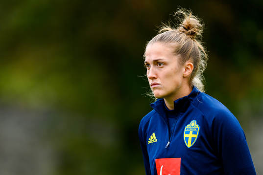 Filippa Angeldahl of the Swedish women's national football