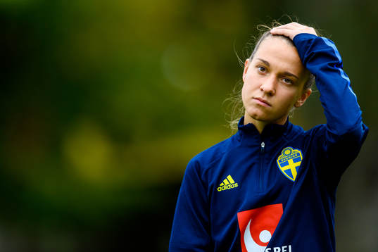 Julia Zigiotti Olme of the Swedish women's national
