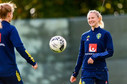 Rebecka Blomqvist of the Swedish women's national football