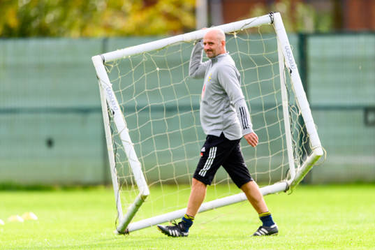 Magnus Wikman, assistant coach of the Swedish women's