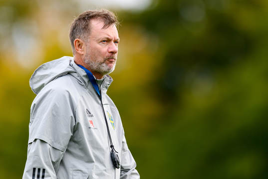 Peter Gerhardsson, head coach of the Swedish women's