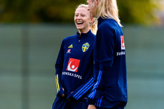 Rebecka Blomqvist of the Swedish women's national football