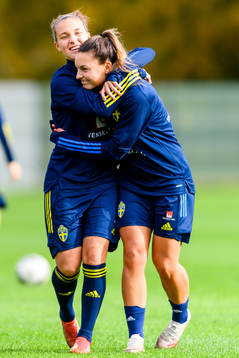 Julia Zigiotti Olme and Johanna Rytting Kaneryd of the