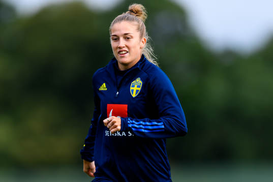Filippa Angeldahl of the Swedish women's national football