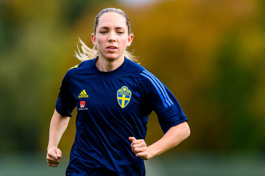 Elin Rubensson of the Swedish women's national football team