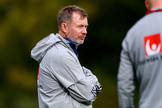 Peter Gerhardsson, head coach of the Swedish women's