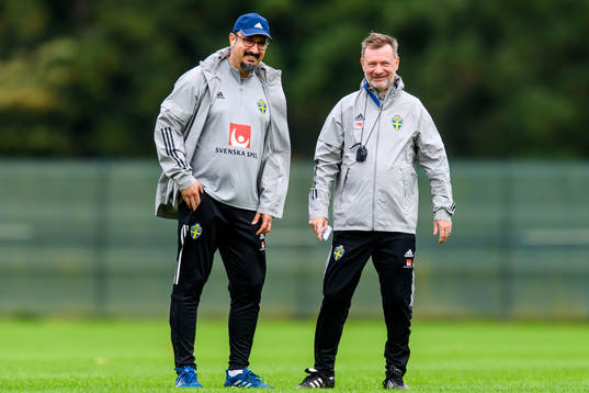 Houman Ebrahimi, doctor and Peter Gerhardsson, head coach