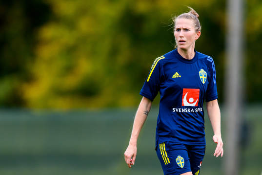 Emma Berglund of the Swedish women's national football team