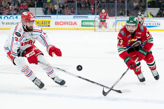 Timrås Per Svensson och Frölundas Michael Spacek