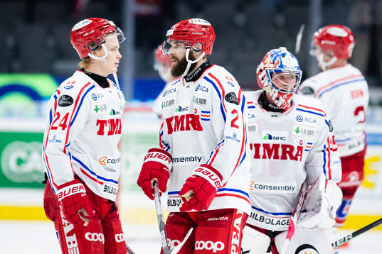 Timrås Erik Walli Walterholm och Per Svensson deppar