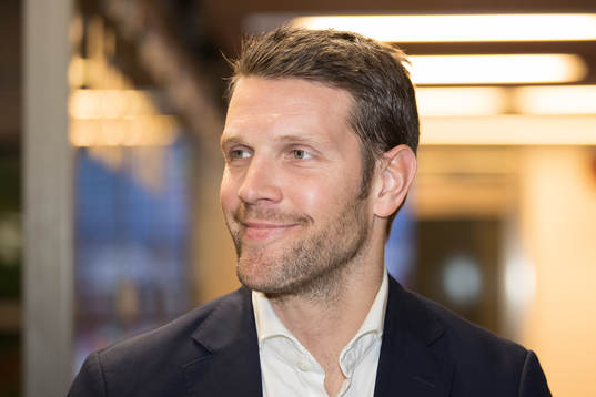 Frölundas sportchef Fredrik Sjöström innan