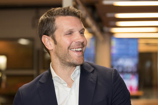 Frölundas sportchef Fredrik Sjöström innan