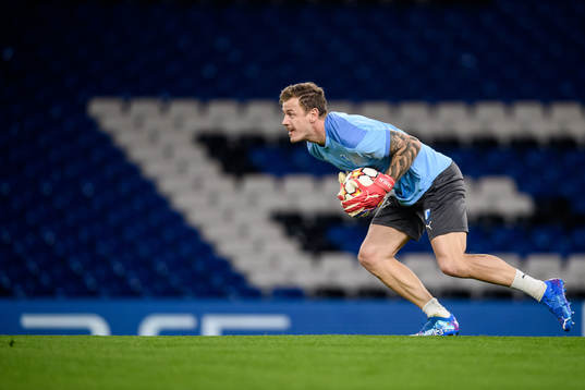 goalkeeper Johan Dahlin of Malmö FF