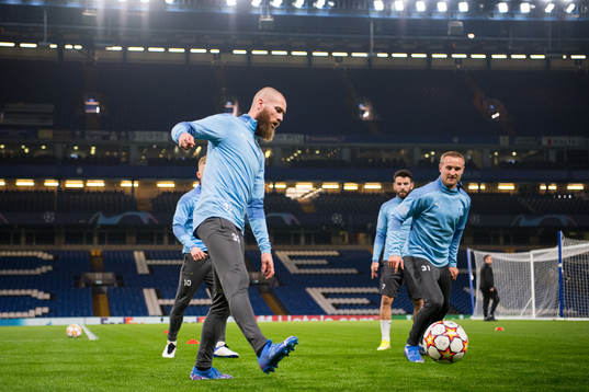 Jo Inge Berget and Franz Brorsson uduring a training