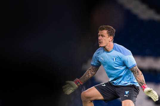 Goalkeeper Johan Dahlin