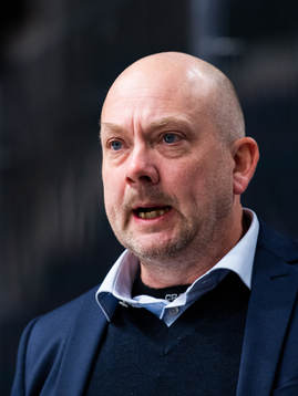 Djurgårdens tränare Rickard Hårdstam
