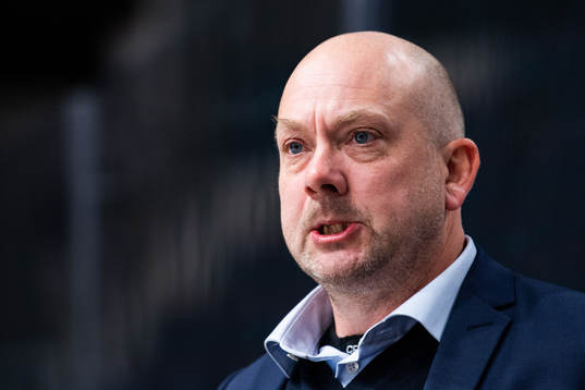 Djurgårdens tränare Rickard Hårdstam