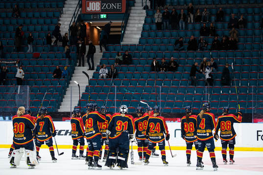 Djurgårdens spelare jublar