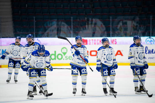 Leksands spelare deppar