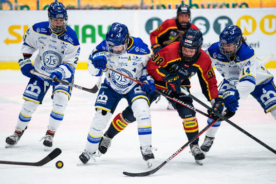 Djurgårdens Felicia Linder, Leksands Wilma Johansson,