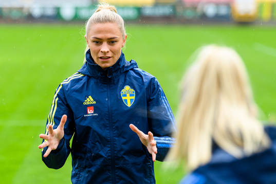 Fridolina Rolfö of the Swedish women's national football