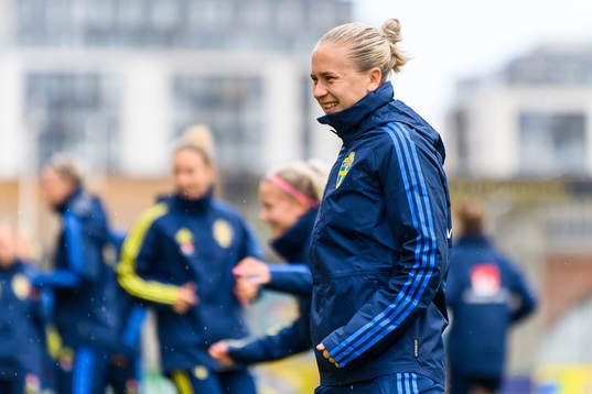 Filippa Curmark of the Swedish women's national football