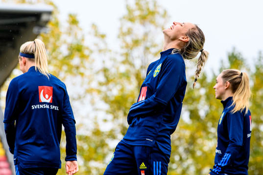 Nathalie Björn of the Swedish women's national football